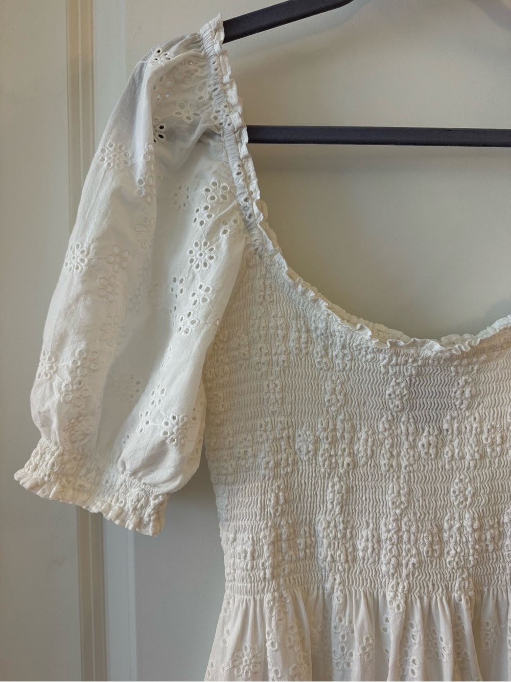 Hill House Louisa Eyelet Dress Size Large - Picture 8 of 10